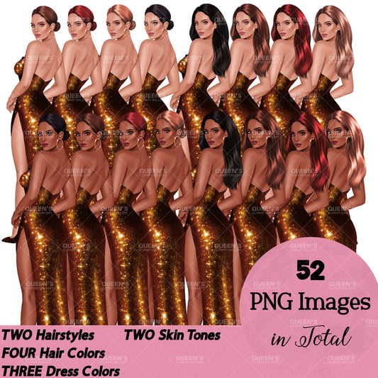 Elegant woman, Lady boss, Woman clipart png, Fashion girl clipart, Fashion illustration clipart, Curvy girl, Woman in dress, Fashion woman