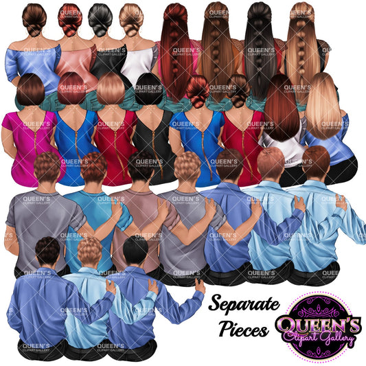 Couple clipart, Boyfriend clipart, Family Clipart, Fashion clipart, Wedding Couple Clipart, Lovers Clipart, Relationships Clipart, Dating