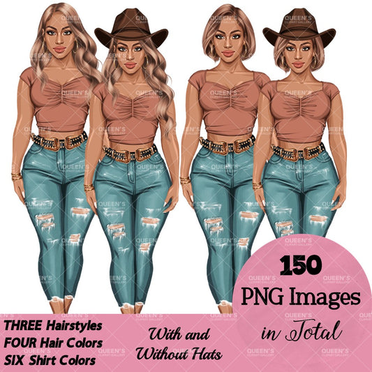 Denim jeans girl, Jeans girl clipart, Woman clipart, Fashion girl clipart, Fashion illustration, Curvy girl clipart, Denim Girl Clipart