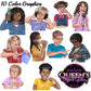Action kids clipart, Kids in action clipart, Elementary students, Children clipart, Young Kids clipart, Kiddos clipart, Kids clipart