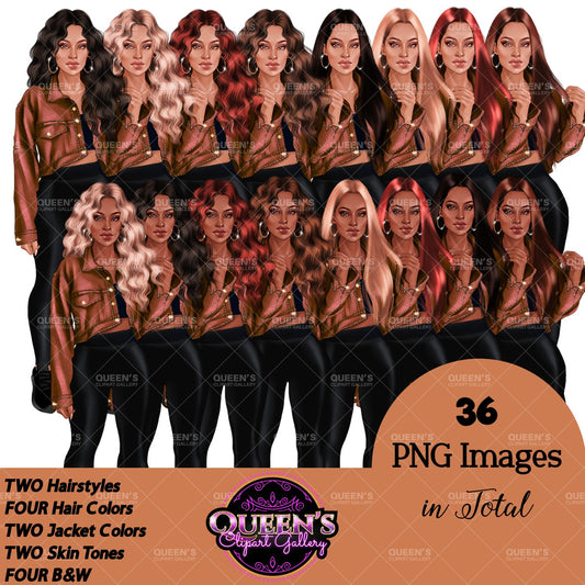 Denim Jeans Girl, Afro Denim jeans girl, Jeans girl clipart, Teenager clipart, Fashion girl clipart, Fashion illustration, Afro girl clipart