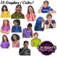 Emotional Teens Clipart, Teenagers, Mature High school students, Teenagers in school, Back to school, Students, Emotions, Afro Teens Clipart