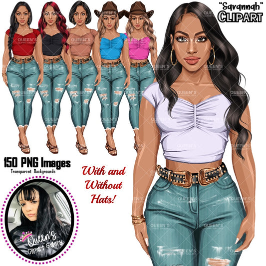 Afro Denim jeans girl, Jeans girl clipart, Woman clipart, Fashion girl clipart, Fashion illustration, Afro girl clipart, Denim Girl Clipart