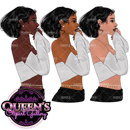 Teenager, Afro girl clipart, Fashion girl clipart, Black girl clipart, Black girl magic, Young girl clipart, Teen clipart, Black girl png