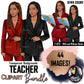 Teacher clipart, Teachers, Teaching clipart, Lady Boss clipart, Afro Teacher clipart, Teacher's Day clipart, Fashion girl, Boss Woman
