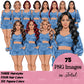 Pajama girl clipart, Woman in Sleepwear, Pajama Illustration, Cozy clipart, Bedtime clipart, Pajama Fashion, Pajama Party, Fashion girl