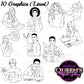 Math students clipart, Math clipart, Math Teenagers, High school students, Teenagers in school, Back to school, Students, Teens reading