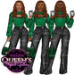 Coffee girl clipart, Curvy girl clipart, Fashion girl clipart, Jeans Girl Clipart, African American clipart, Afro girls clipart, Girl Boss
