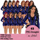 Women in leather clothes, Black girl magic, African American woman, Girl boss, Lady boss, Woman clipart png, Fashion girl clipart, Fashion illustration clipart, Curvy girl clipart