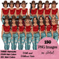 Denim jeans girl, Jeans girl clipart, Woman clipart, Fashion girl clipart, Fashion illustration, Curvy girl clipart, Denim Girl Clipart