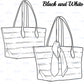 Fashion Clipart, Designer Bag, Bag Clipart,  Fashion Bag Clipart, Purse Clipart, Fashion illustration, Planner Girl Clipart, Glam Girl PNG