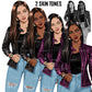 Curvy Denim Girl, Jeans Girl Clipart, Curvy girl, Woman clipart, Fashion girl clipart, Girl boss clipart, Fashion woman, Leather Jacket