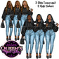 Denim jeans girl, Afro girl clipart, African American woman, Black woman clipart, Black girl magic, Fashion girl clipart, Girl boss, Curvy girl, Black Queen