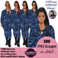 Army Clipart, Military Woman Clipart, Fashion Girl Clipart, Veteran Day Clipart, Afro Female Troops, Memorial Day, Veteran, Soldier
