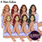 Spa Day clipart, Spa girl, Relax at home, Fashion girl clipart, Cozy Clipart, Mindfulness clipart, African American clipart, Spa Clipart
