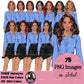 Afro woman, Boss lady, Business Lady, Lady boss, Boss babe, Fashion girl clipart, Business woman, Fashion illustration, Woman in skirt