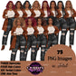 Coffee Girl Clipart, Denim Jeans Girl, Jeans Girl, Afro Girl Clipart, Fashion Girl Clipart, Jeans Girl Clipart, African American Clipart
