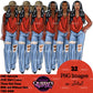 Denim girl clipart, Black girl magic, Fashion girl clipart, African American woman, Afro girl clipart, Girl boss, Fashion illustration, Boss lady