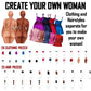 Backs turned clipart, Woman's back clipart, Customizable clipart, Afro girl clipart, Fashion girl clipart, Fashion illustration clipart