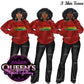 Black History Month Clipart, Denim girl clipart, Black girl magic, Fashion girl clipart, African American woman, Afro girl clipart, Woman Clipart, Girl boss