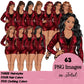 Women in leather clothes, Black girl magic, African American woman, Girl boss, Lady boss, Woman clipart png, Fashion girl clipart, Fashion illustration clipart, Curvy girl clipart