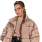 Girl in bubble jacket, Woman winter fashion, Girl in leather pants, Fashion clipart, Fashion girl clipart, Braided hair, Afro girl clipart