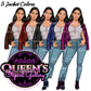 Curvy denim girl, Jeans girl clipart, Curvy girl, Fashion girl clipart, Girl boss clipart, Fashion woman, Woman in leather jacket, Curvy woman