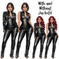 Woman in leather bodysuit, Girl boss, Lady boss, Woman clipart png, Fashion girl clipart, Fashion illustration clipart, Curvy girl clipart