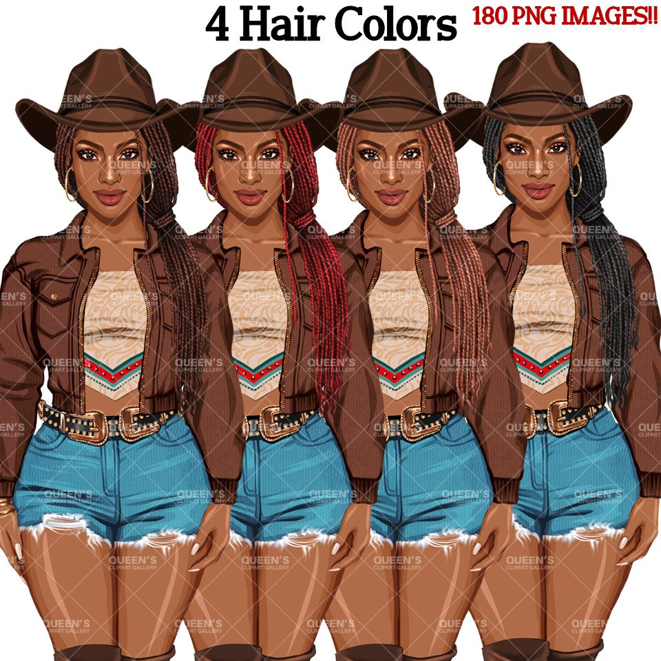 Afro Country girl clipart, Jeans girl clipart, Summer girl clipart, Denim jeans, Woman clipart, Fashion girl clipart, Fashion illustration, Black girl magic, African American woman