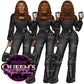 Coffee girl clipart, Curvy girl clipart, Fashion girl clipart, Jeans Girl Clipart, African American clipart, Afro girls clipart, Girl Boss
