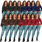 Curvy Denim Girl, Jeans Girl Clipart, Curvy girl clipart, Woman clipart, Fashion girl clipart, Girl boss clipart, Fashion woman, Fashion illustration clipart