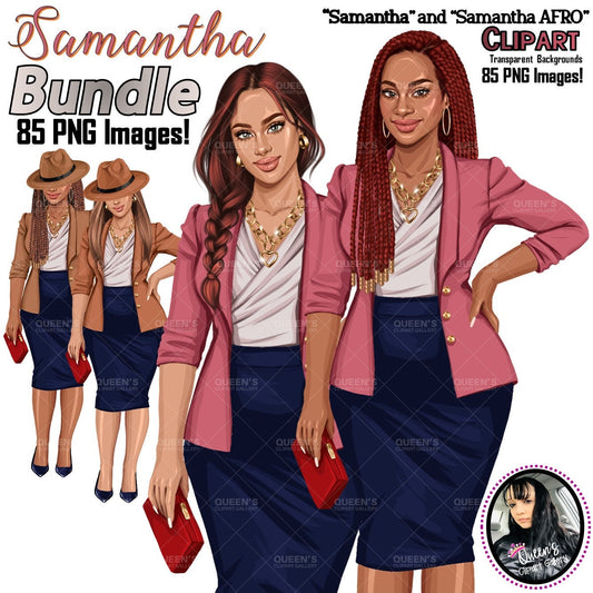 Afro girl clipart, Curvy girl clipart, Black woman clipart, Black girl magic, Fashion girl clipart, Girl boss clipart, Black girl png, Curvy