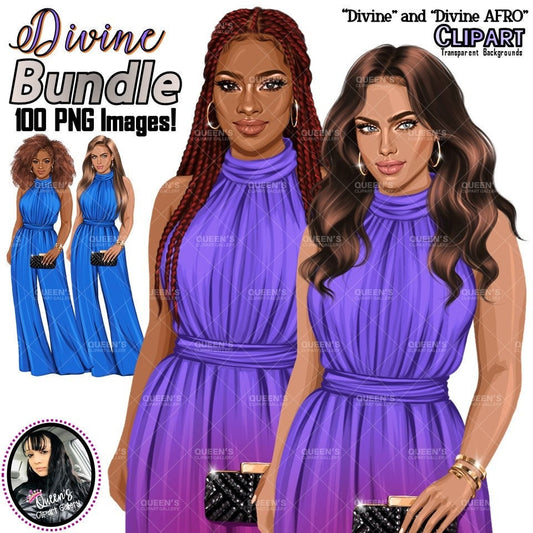 Black girl magic PNG, Afro girl clipart, Fashion girl clipart, Black woman clipart, Boss lady, Curvy girl clipart, African American woman