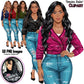 Curvy Denim Girl, Jeans Girl Clipart, Curvy girl, Woman clipart, Fashion girl clipart, Girl boss clipart, Fashion woman, Leather Jacket